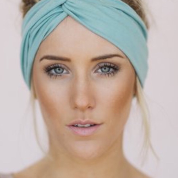 WOMENS headbands, stretchy, cotton/spandex, trendy - Picture 2 of 3